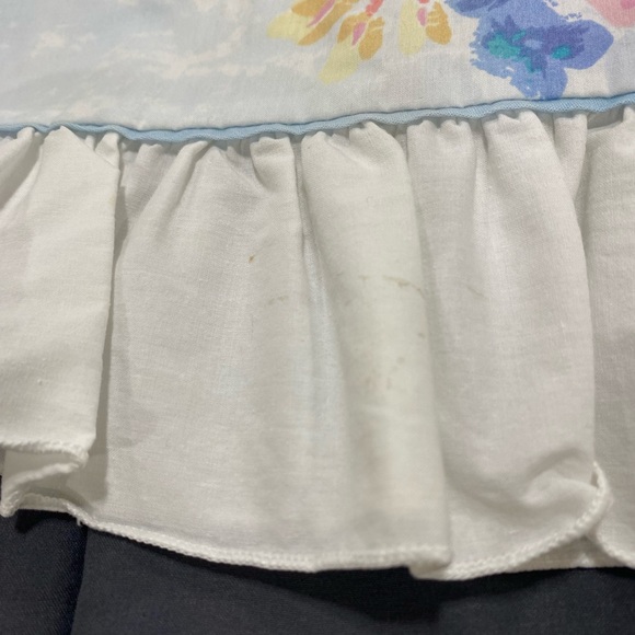 Cottage-Core ruffle pillow sham floral print *standard size - Picture 9 of 9